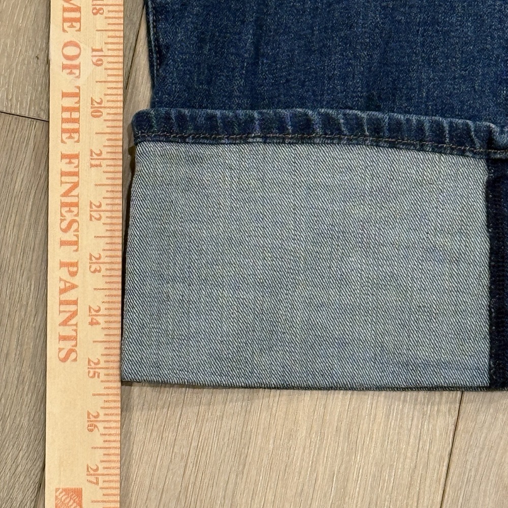 KUT From The Kloth Jeans Womens Size 4 Midrise Dark Wash Cuffed Capri Crop - Picture 7 of 7